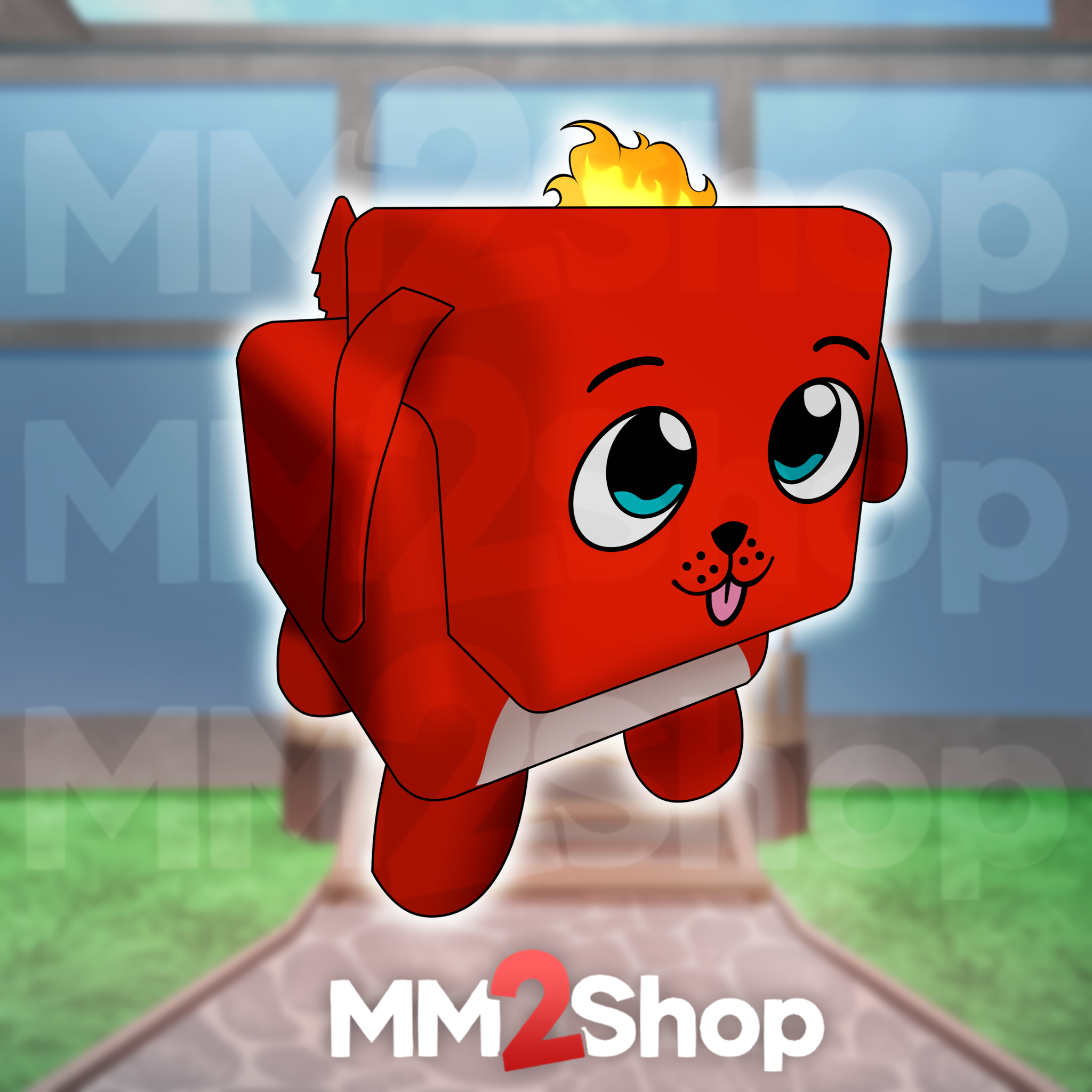 Fire Dog Pet