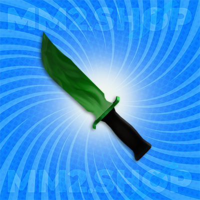 Green Fire Knife