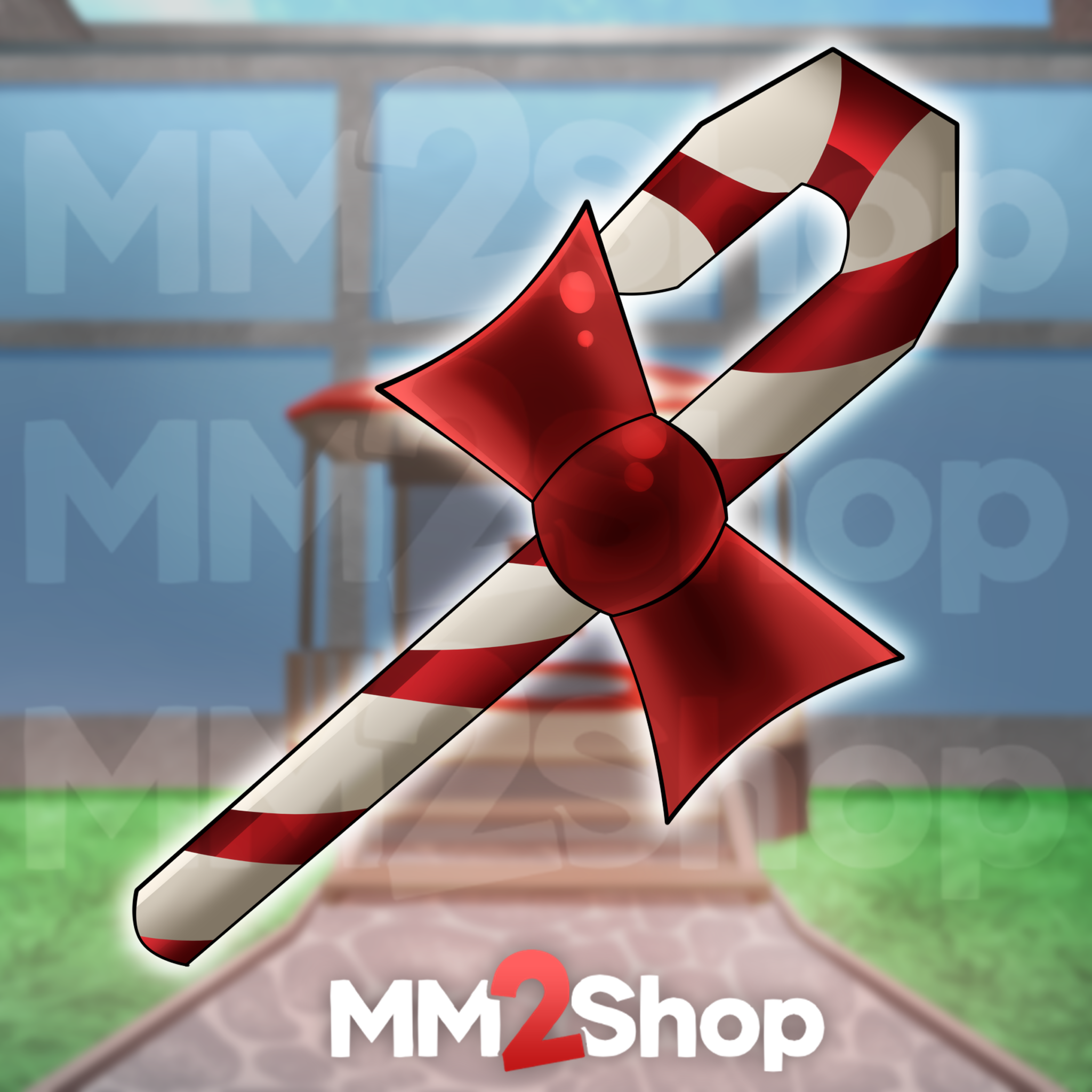 Candy Cane Knife