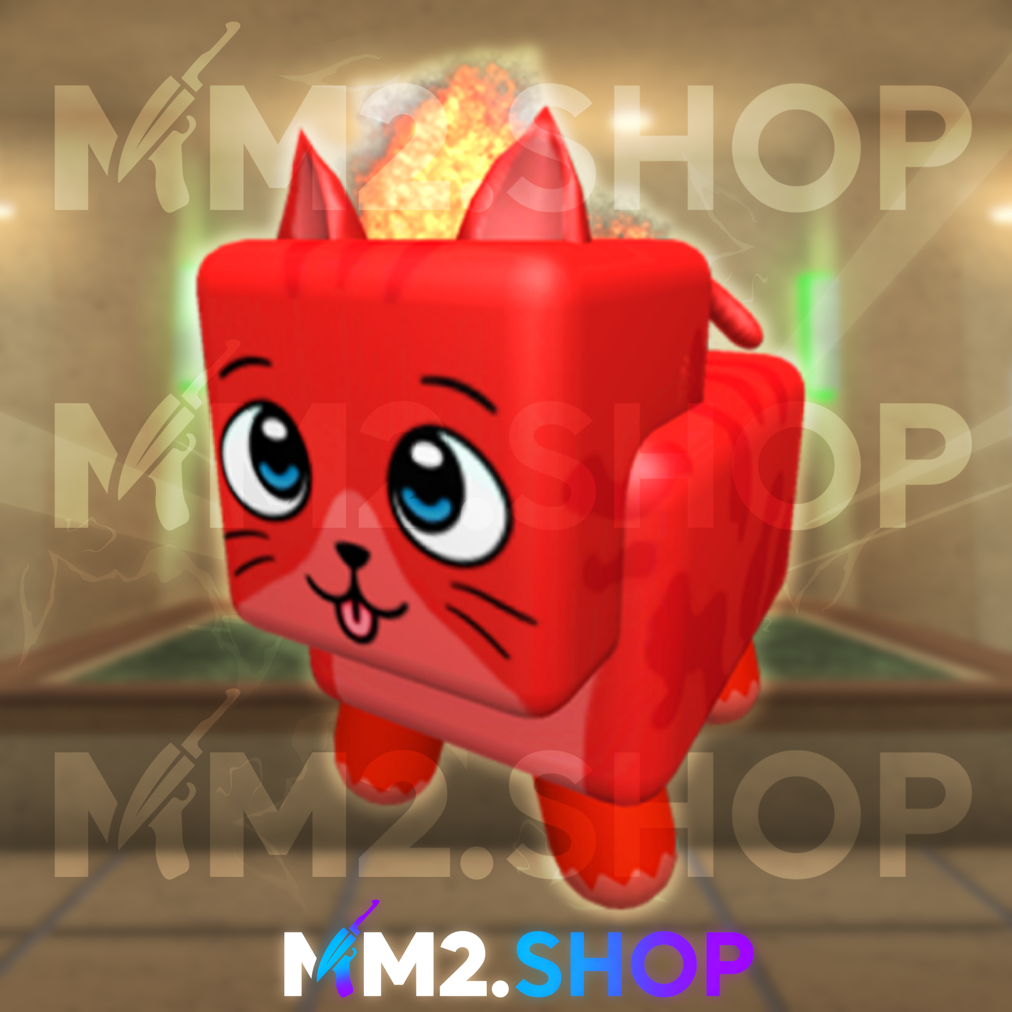 Fire Cat Pet