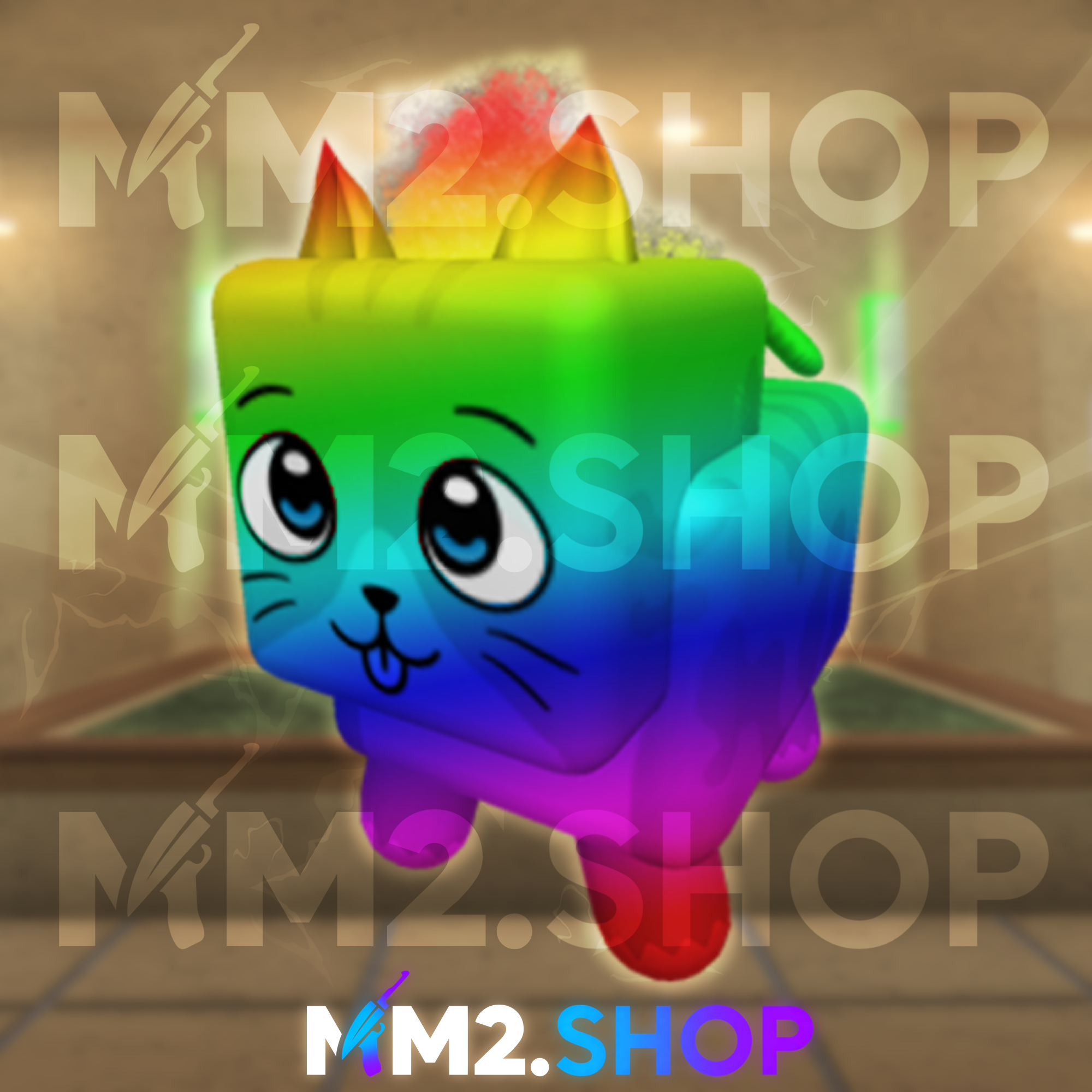 Chroma Fire Cat Pet