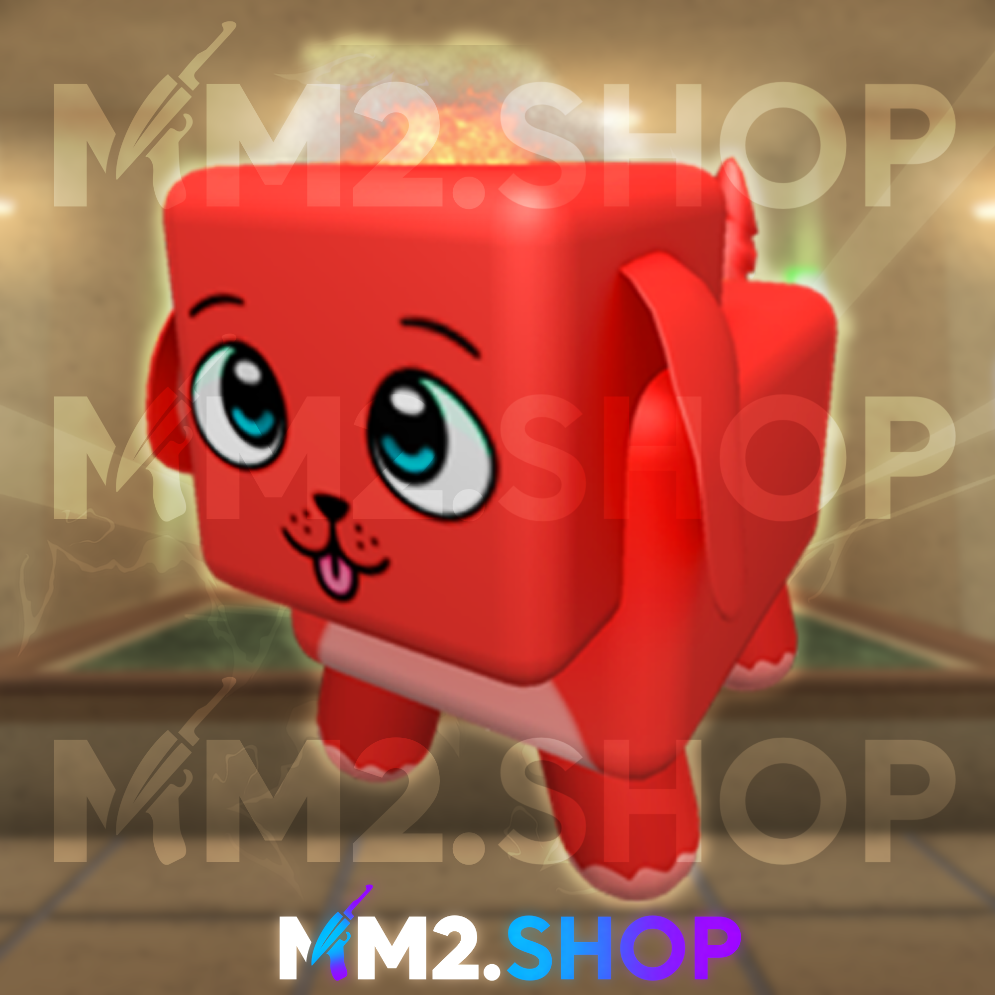 Fire Dog Pet