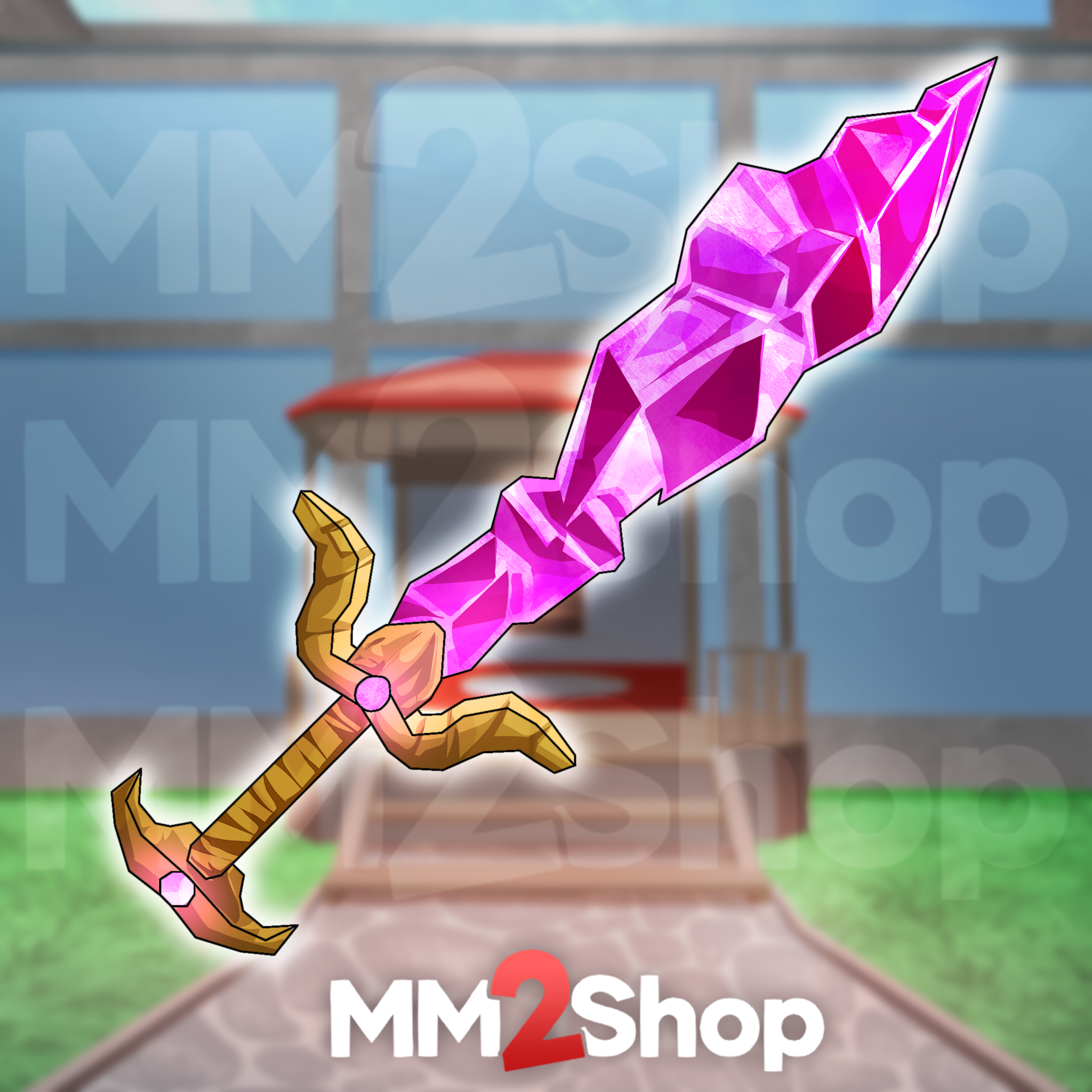 Gemstone Knife