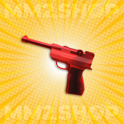 Red Luger Gun