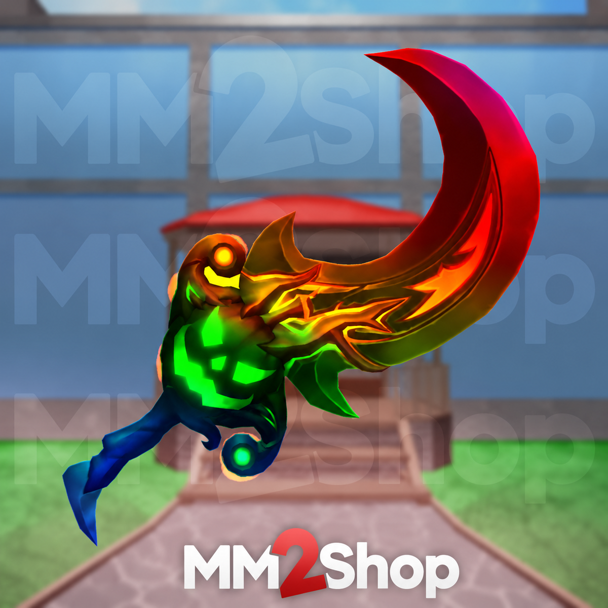 Chroma Ember Sickle Knife